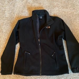 🖤❄️NORTH FACE CRESCENT FULL-ZIP FLEECE JACKET. Black, Size XL